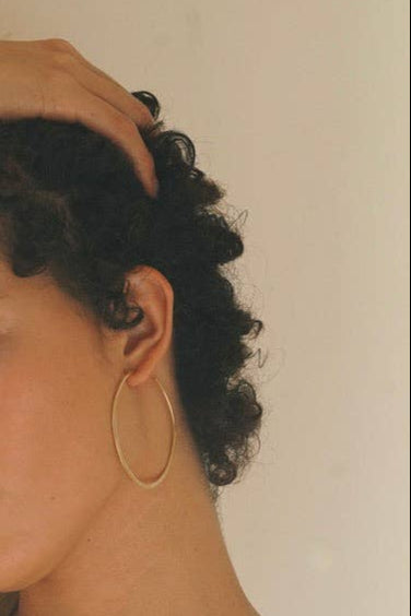 Lasso Hoop Earrings