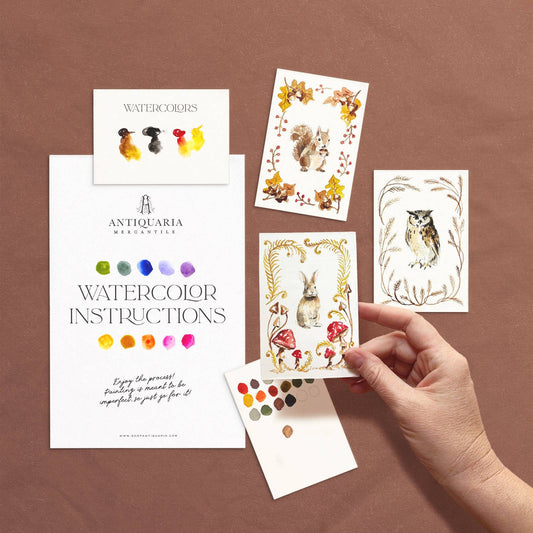 Mini Watercolor Kit | Woodland Friends