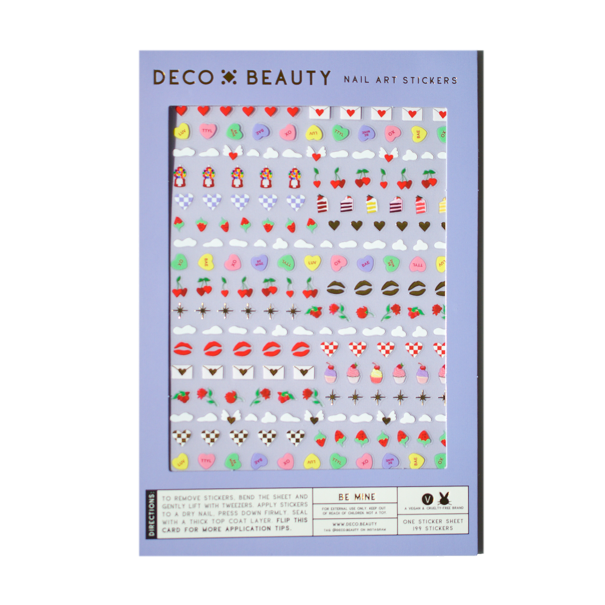 Nail Art Stickers | Be Mine