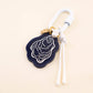 Bag Charm Keychain | Oyster Pearl