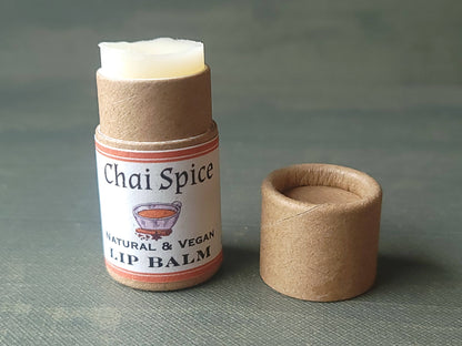 Chai Spice Lip Balm | Paperboard Tube