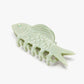 Mini Jade Green Fish Hair Claw