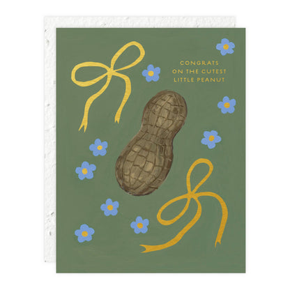 Little Peanut Baby Card