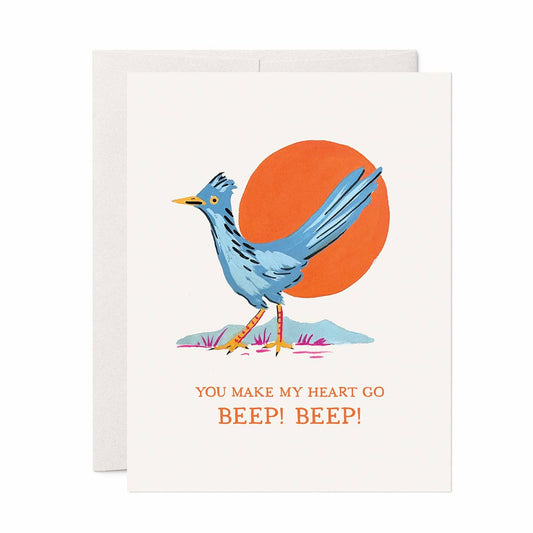 Roadrunner Love Card