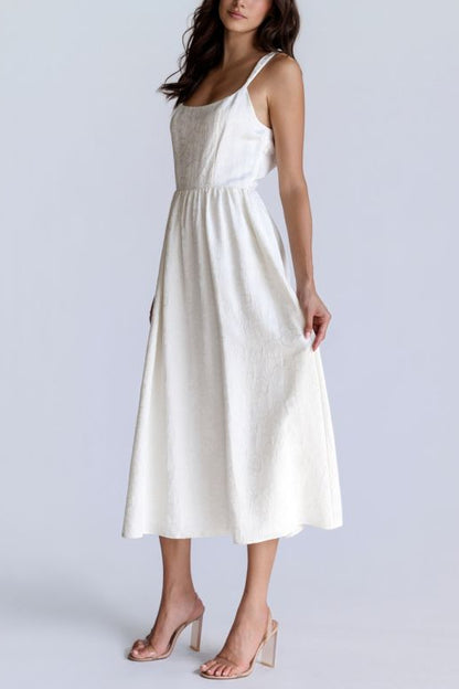 Whimsy Floral Midi Dress