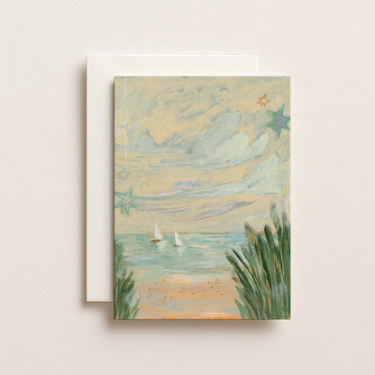 Coastal Art Card