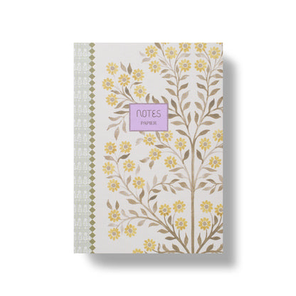Softcover Lined Notebook | Floral Collage