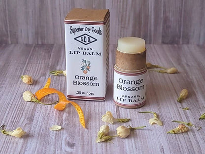 Orange Blossom Lip Balm | Paperboard Tube