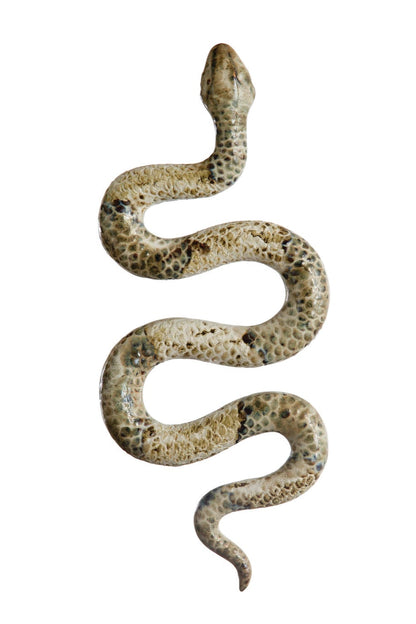 Garden Buddy Stoneware Snake