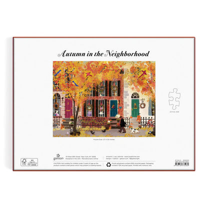 Autumn in the Neighborhood Puzzle