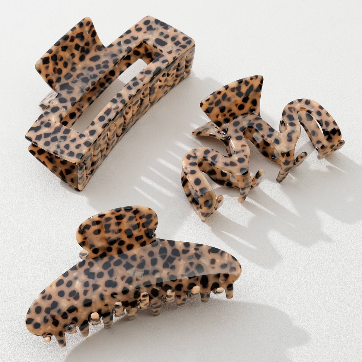 Wild Leopard Hair Claw | Assorted