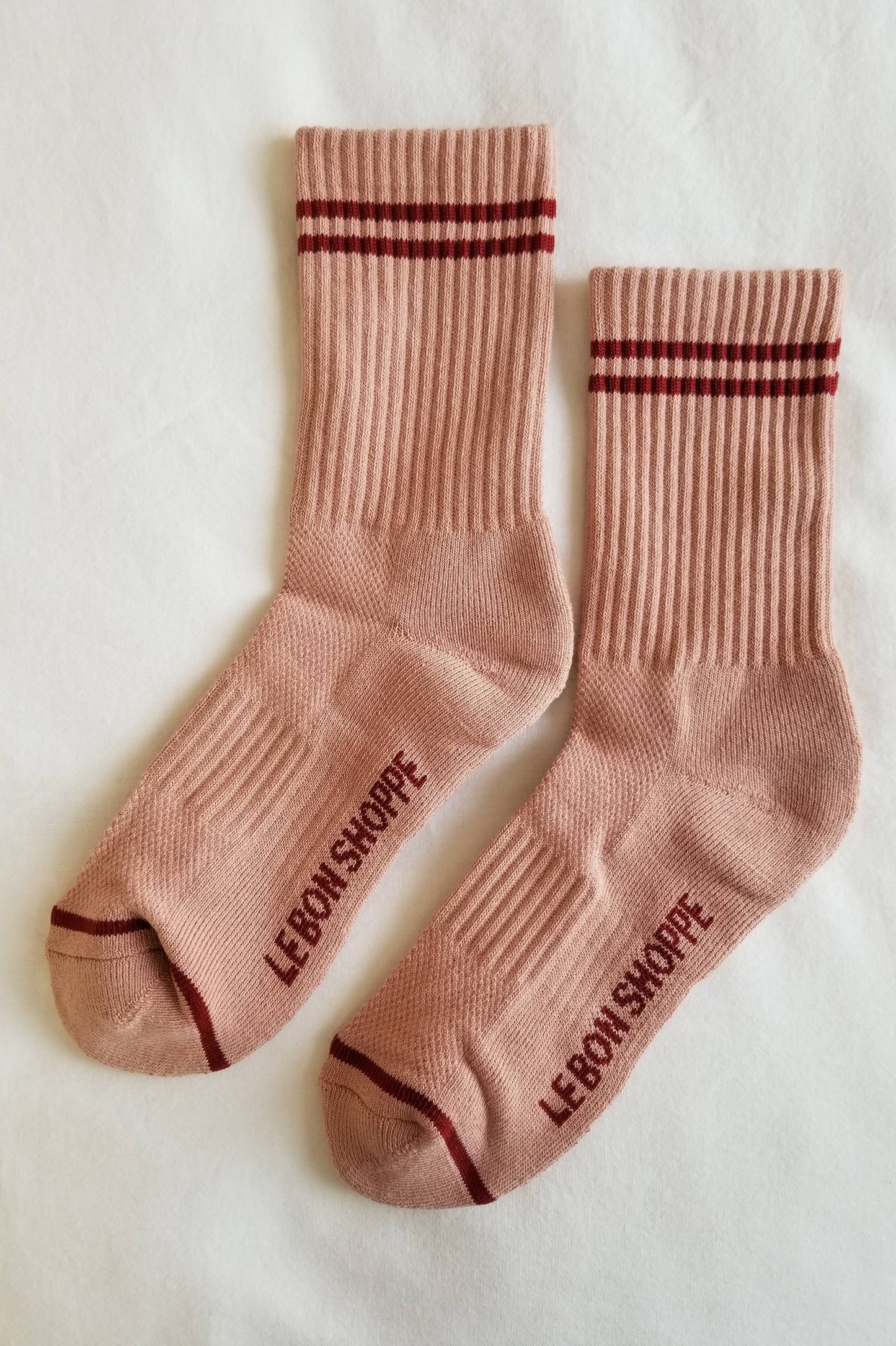 Boyfriend Socks | Vintage Pink