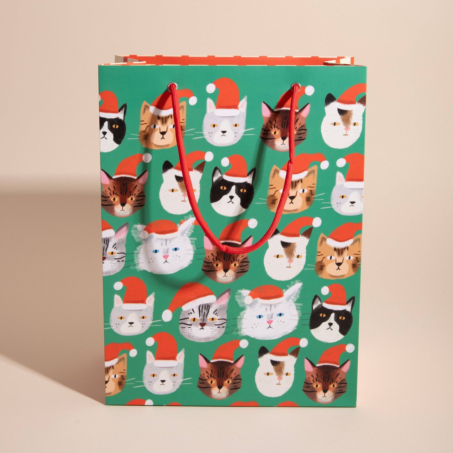 Meowy Holiday Gift Bag