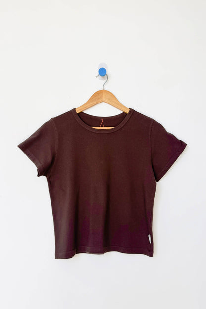 The Little Boy Tee | Dark Cacao