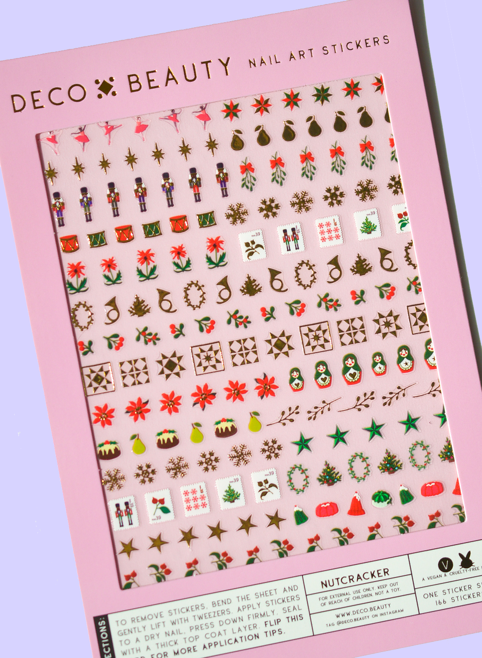 Nail Art Stickers | Nutcracker