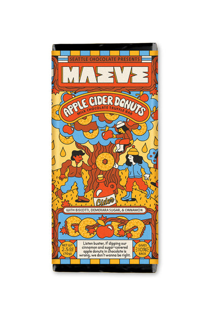 Apple Cider Donuts Truffle Bar