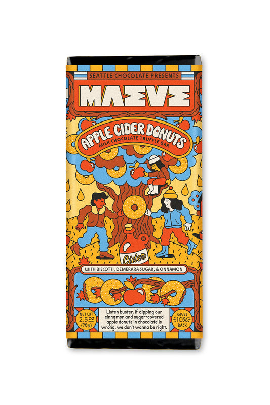 Apple Cider Donuts Truffle Bar