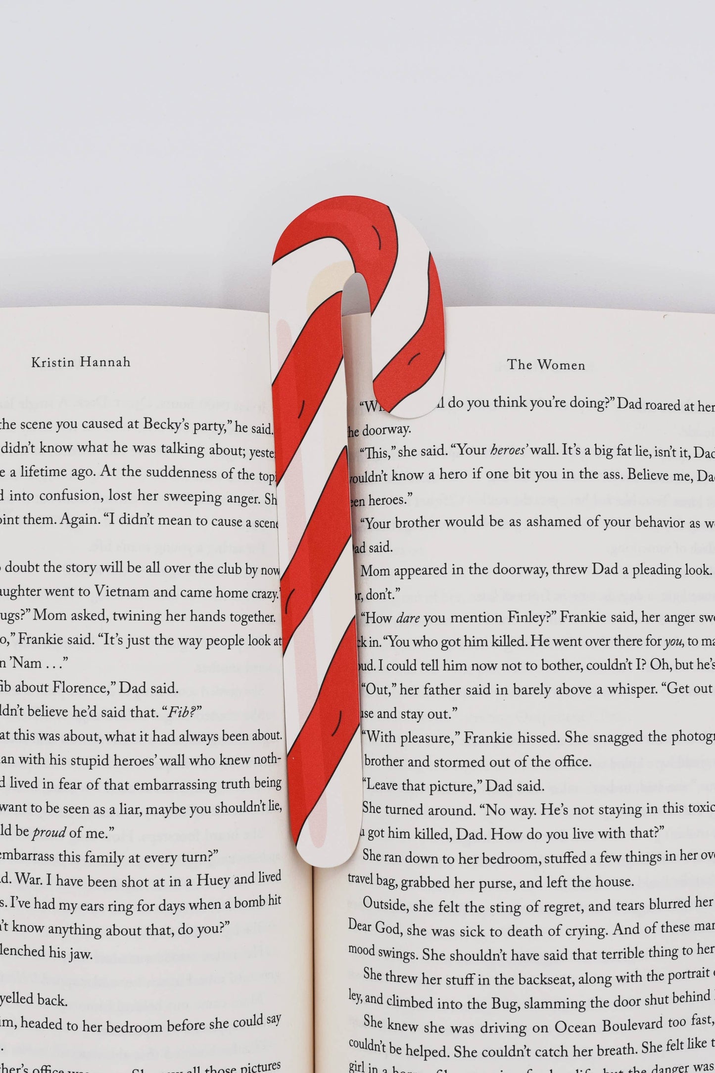 Candy Cane Bookmark