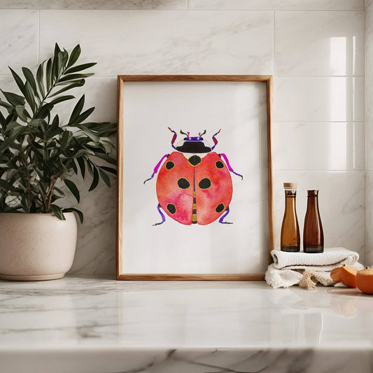 Ladybug Print | 5 x 7