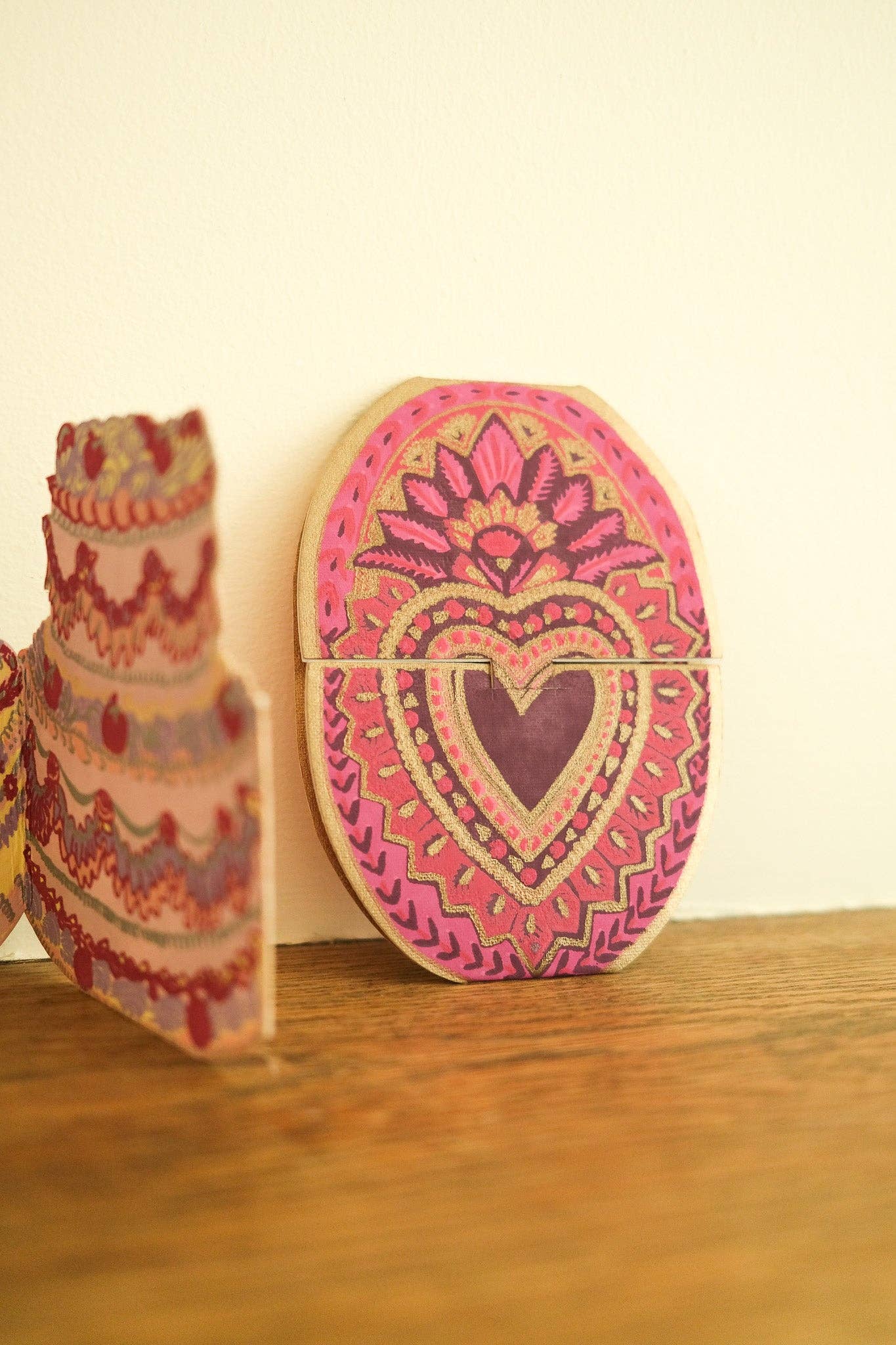 Heart of Feathers Greeting Card