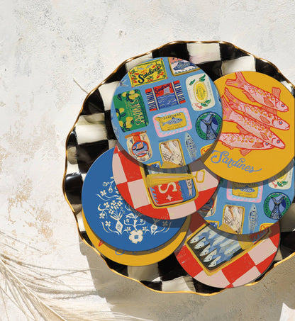 Sardine Tins Coaster