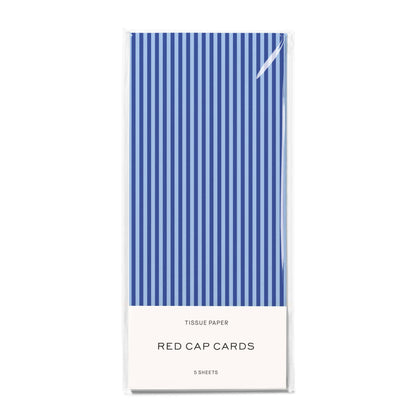 Tissue Paper Pack | Blue Pinstripes