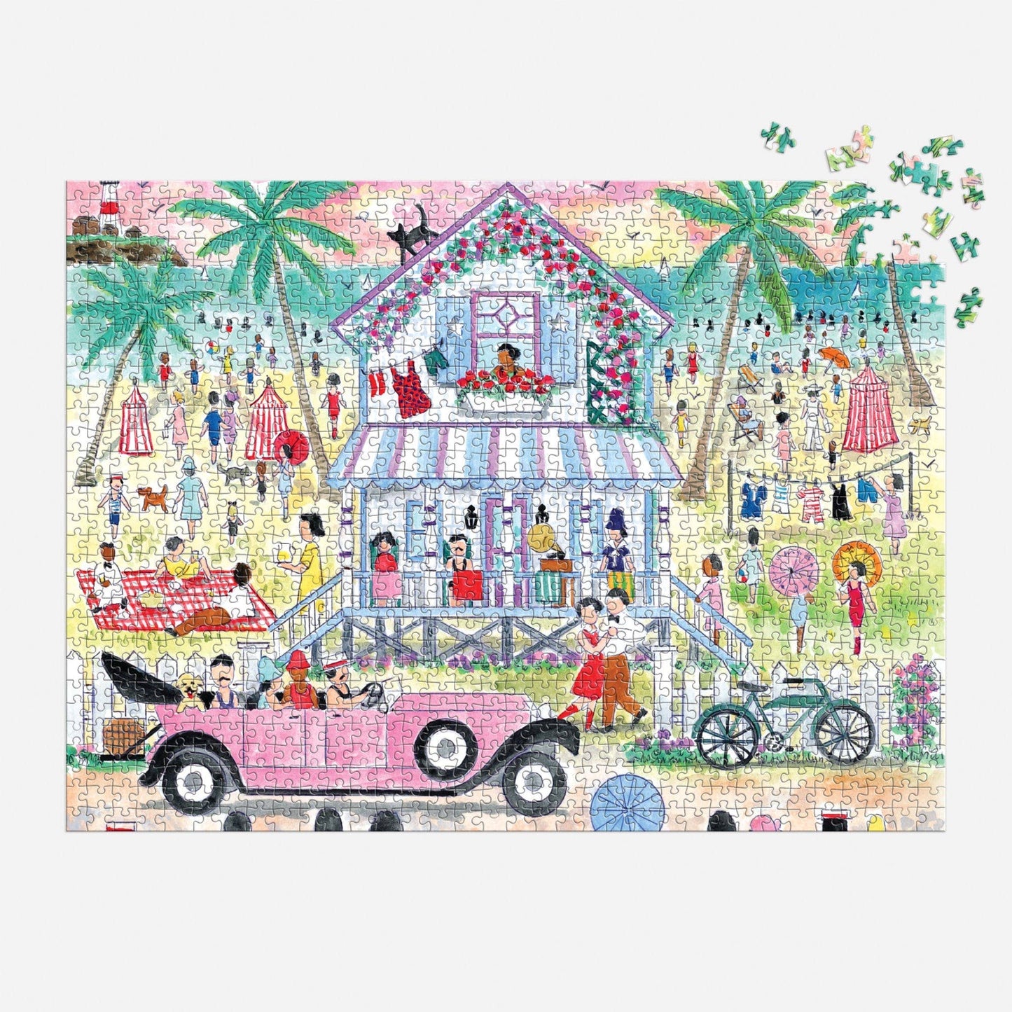 Roaring 20s Beach House | 1000 Piece Puzzle