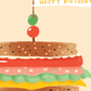 Mortadella Tall Boy Birthday Card