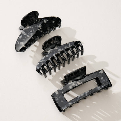 Marbled Onyx Hair Claw | Large