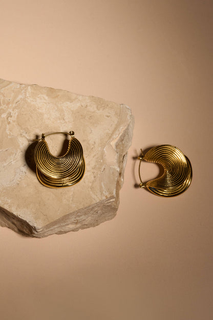 Calypso Hoops | Gold