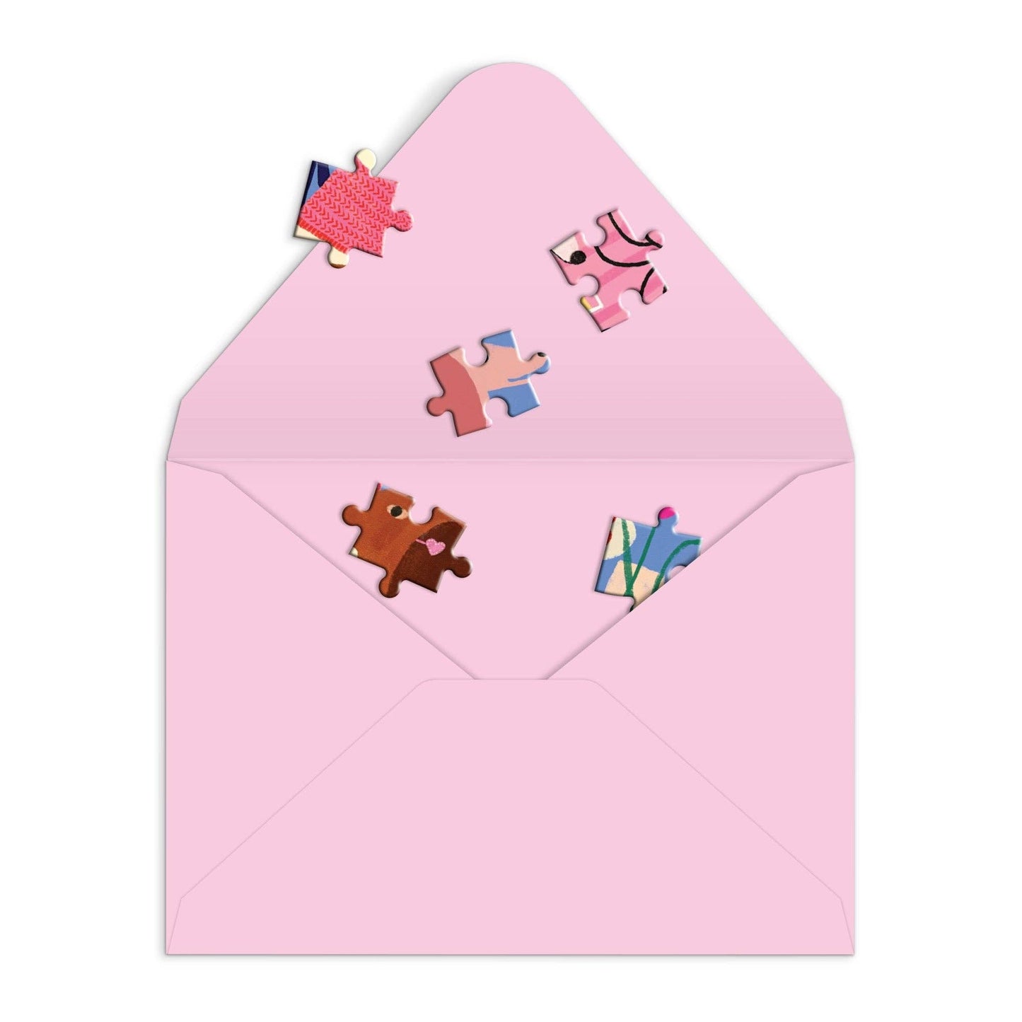 Paws for Love Greeting Card | 60 Piece Puzzle