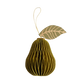 Pear Honeycomb Ornament