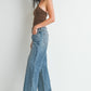 Low Rise Slouchy Denim | Medium Wash