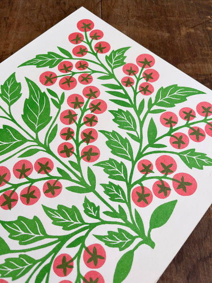 Garden Series Print | Cherry Tomato