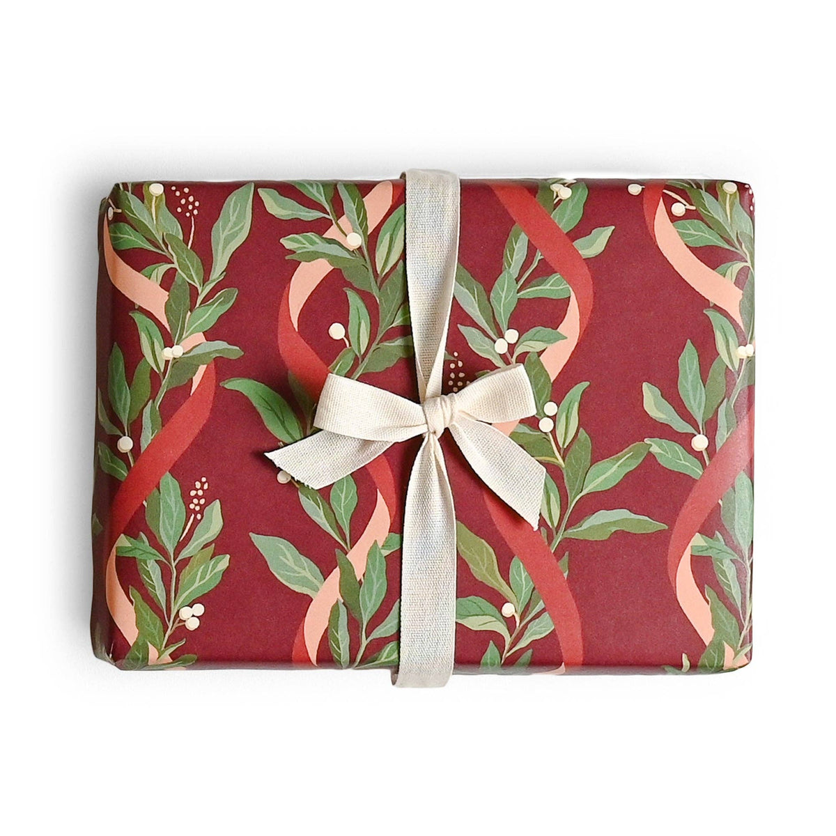 Ribbon Laurel Wrap | Roll of 3 Sheets