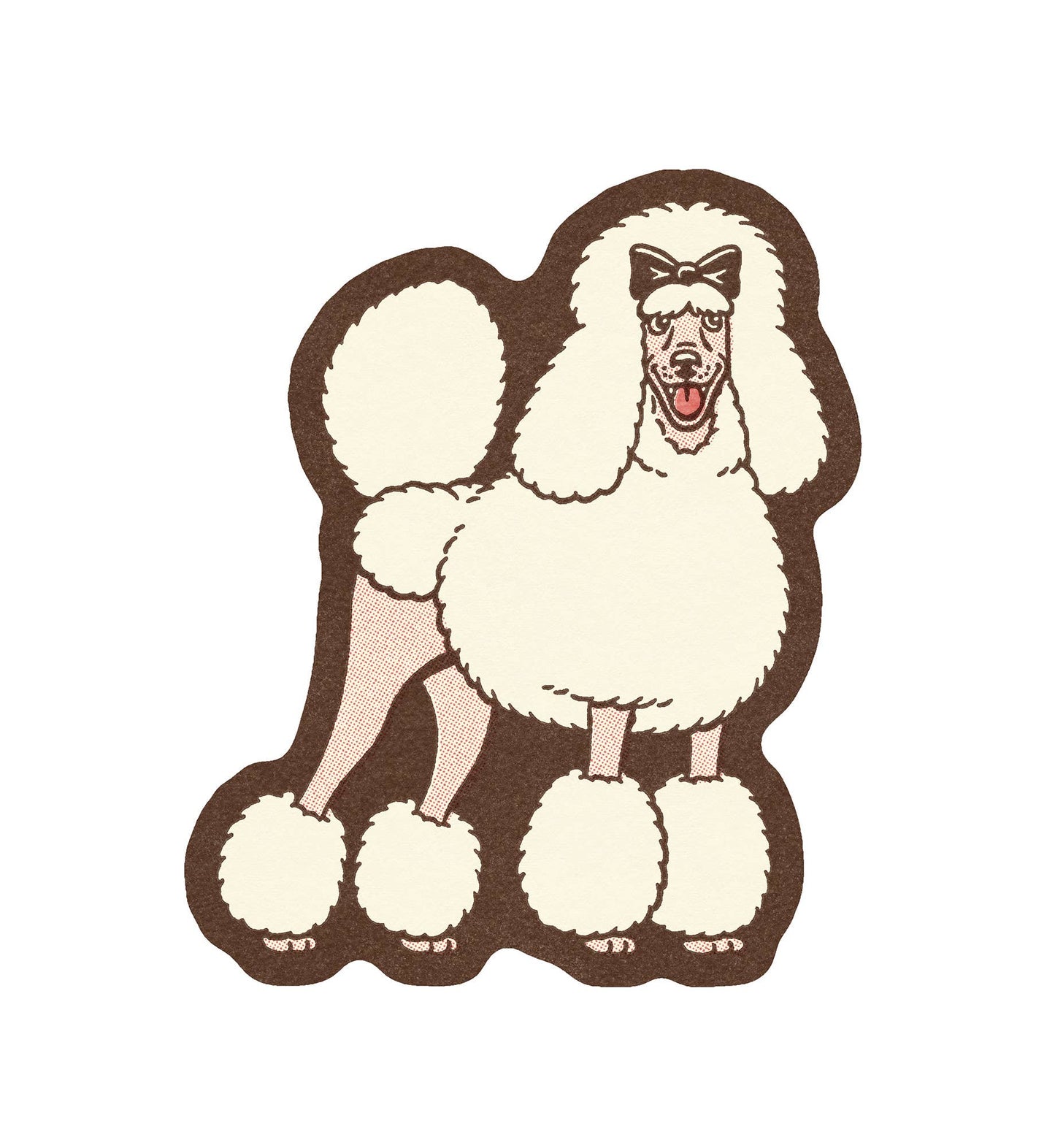 Poodle Sticker