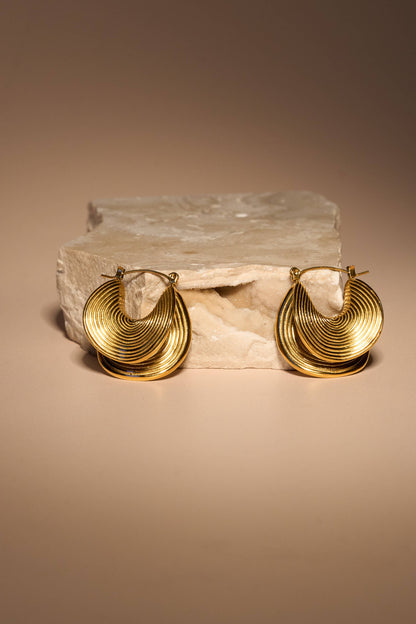 Calypso Hoops | Gold