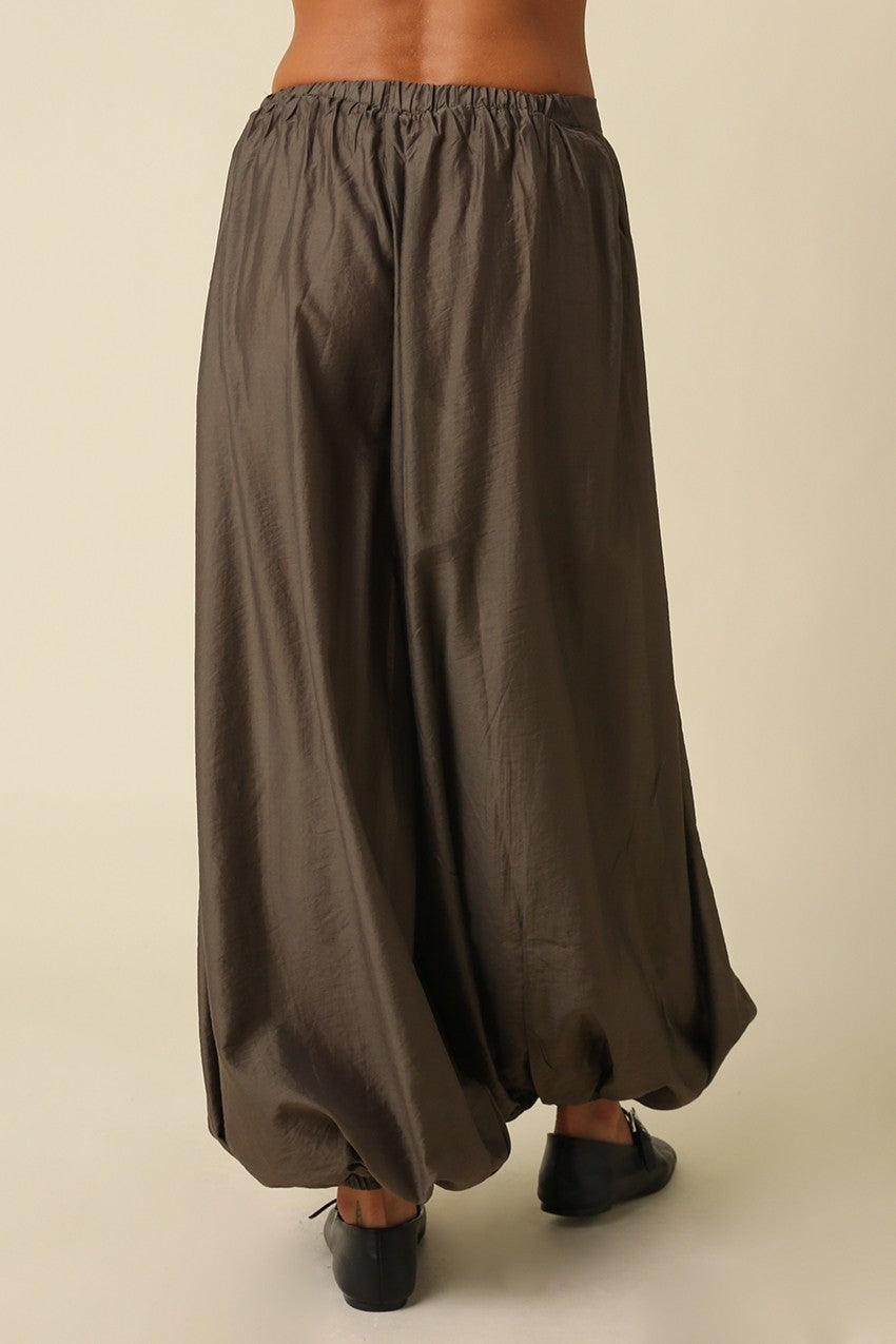 Ariana Balloon Pants | Ash Brown