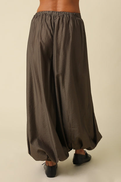 Ariana Balloon Pants | Ash Brown