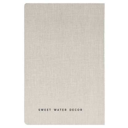 One Line A Day Fabric Journal | Tan