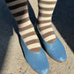 Wally Socks | Wide Brown