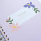 2026 Fullsize Softcover Planner | Primary Blooms