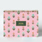 2026 Desktop Planner | Block Print Floral