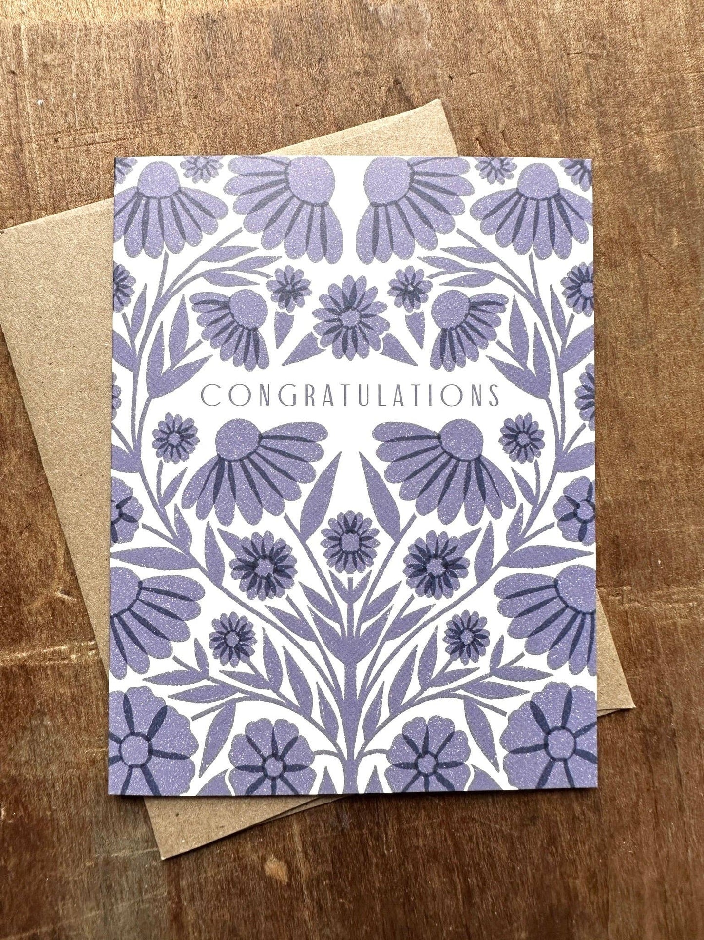 Congratulations Floral Card