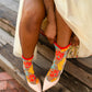 Flower Power Sheer Socks