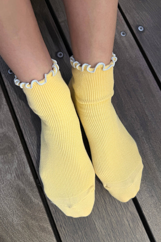 The Petite Ruffled Socks | Butter