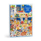 Happy Hanukcats Greeting Card | 60 Piece Puzzle