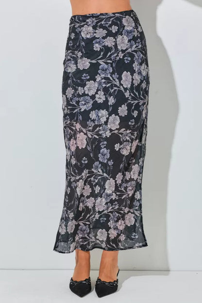 Moonflower Maxi Skirt