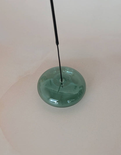 Bubble Incense Holder | Translucent Teal
