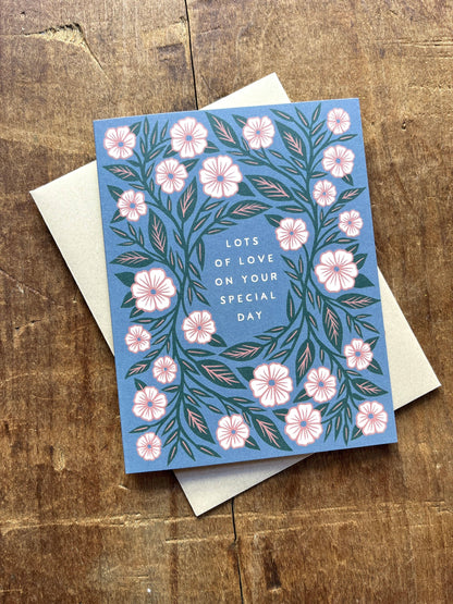 Lots of Love on Your Special Day Card